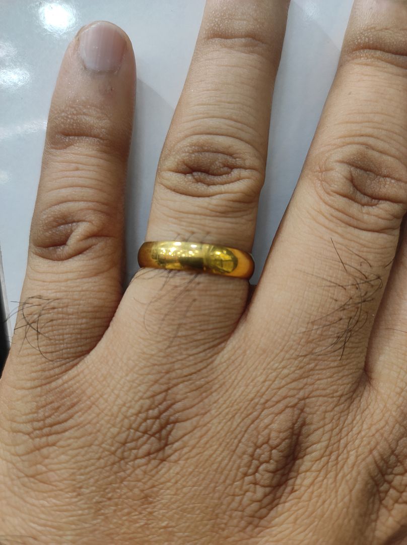 50 Milligram Gold Forming Ring By Chokerset WAF831