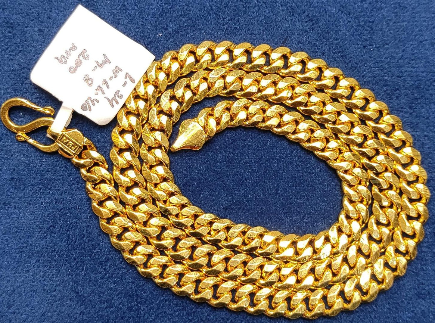 24 Size 200 Mg.1 Gram 24 kt Gold Forming Concept Chains By Chokerset  CSCHAIN1054