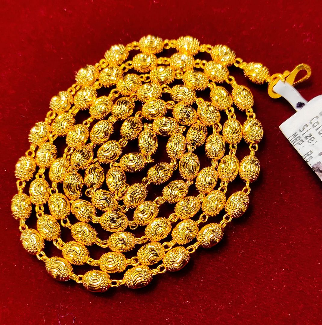 30 Size 50 Mg.1 Gram 24 kt Gold Forming Concept Chains By Chokerset  CSCHAIN1095