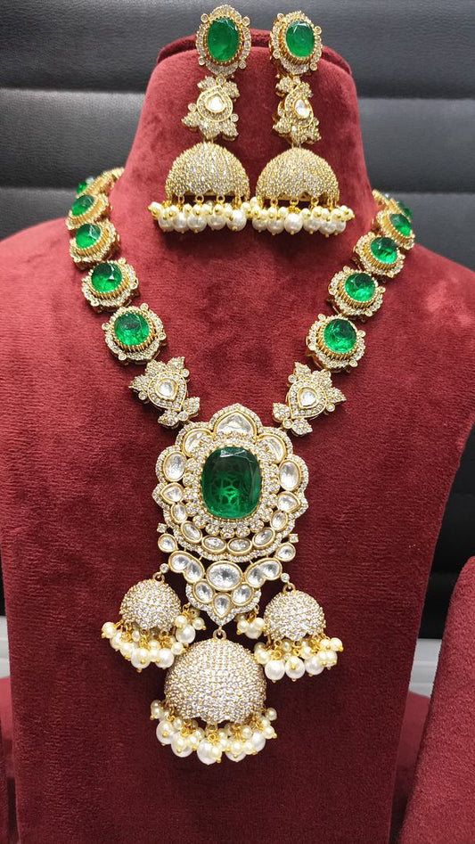 Polki Antique Necklace By Chokerset NECK4720