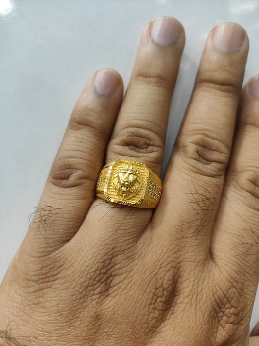 50 Milligram Gold Forming Ring By Chokerset WAF827