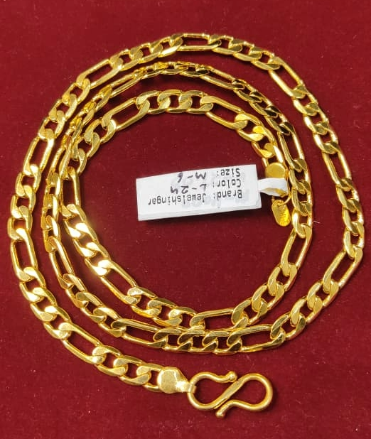 24 Size 100 Mg.1 Gram 24 kt Gold Forming Concept Chains By Chokerset  CSCHAIN1117