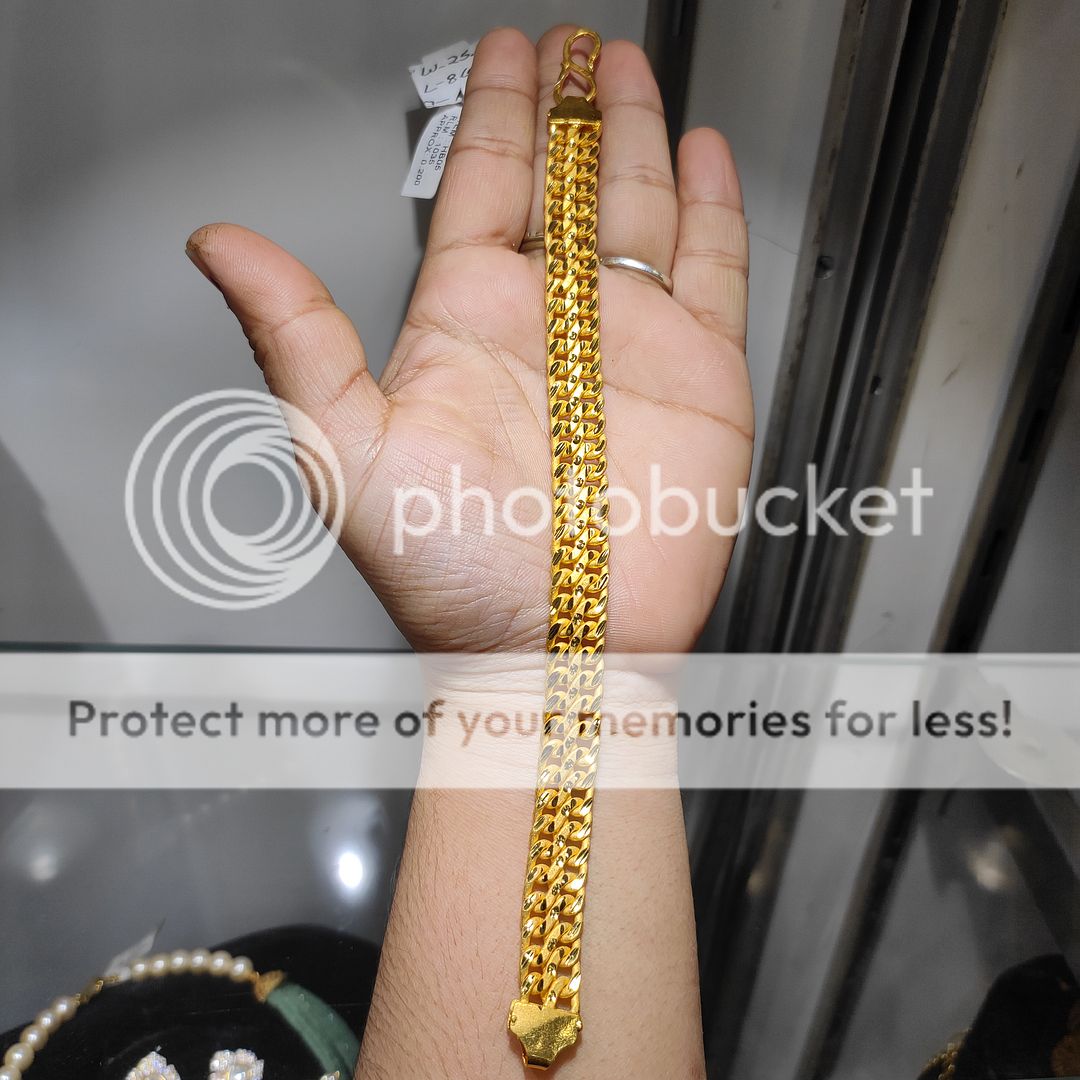 200 Milligram Gold Forming Bracelet By Chokerset WAB631