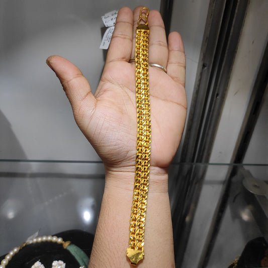 200 Milligram Gold Forming Bracelet By Chokerset WAB631