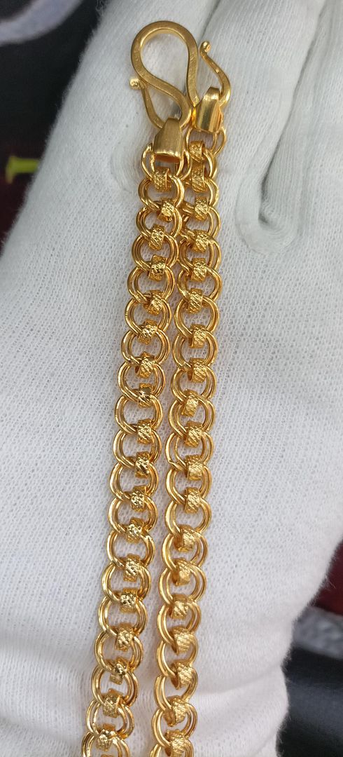 21 Size 300 Mg. Gold Forming Chain By Chokerset CHAIN9089