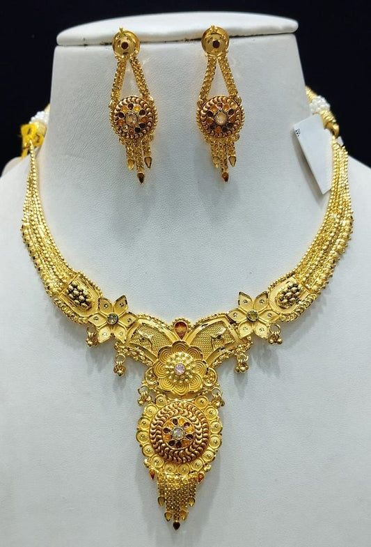 Gold Forming Jewellery Sets By Chokerset CSGF3577