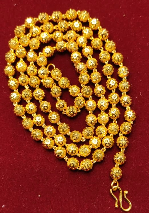 30 Size 25 Mg.1 Gram 24 kt Gold Forming Concept Chains By Chokerset  CSCHAIN1011