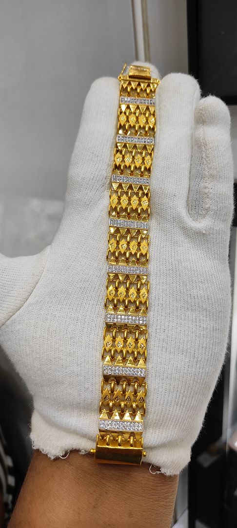 8 Size 200 MG Bracelets Gents By Chokerset BRACE689