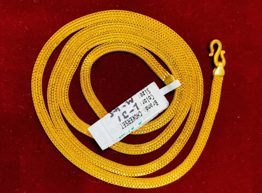 31 Size 680 Mg.1 Gram 24 kt Gold Forming Concept Chains By Chokerset  CSCHAIN1014