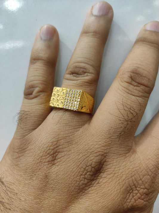 50 Milligram Gold Forming Ring By Chokerset WAF826