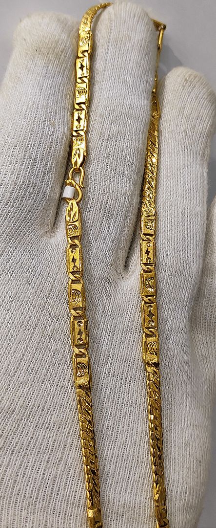 21 Size 100 Mg. Gold Forming Chain By Chokerset CHAIN9112