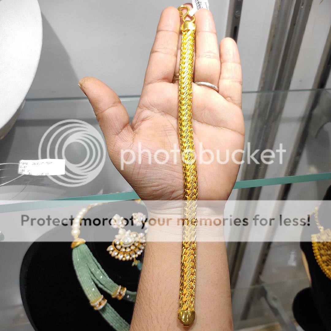 200 Milligram Gold Forming Bracelet By Chokerset WAB617