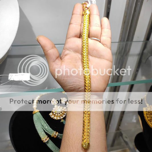200 Milligram Gold Forming Bracelet By Chokerset WAB617