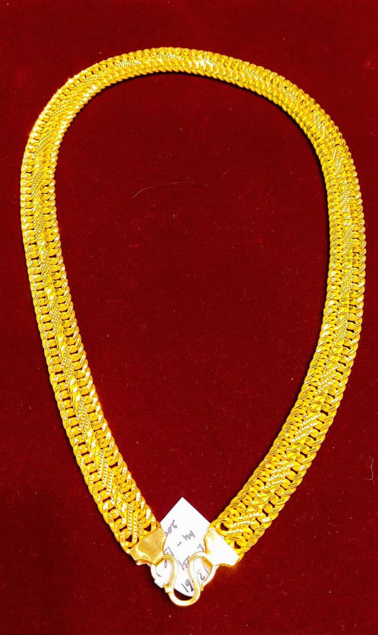 24 Size 200 Mg.1 Gram 24 kt Gold Forming Concept Chains By Chokerset  CSCHAIN1059