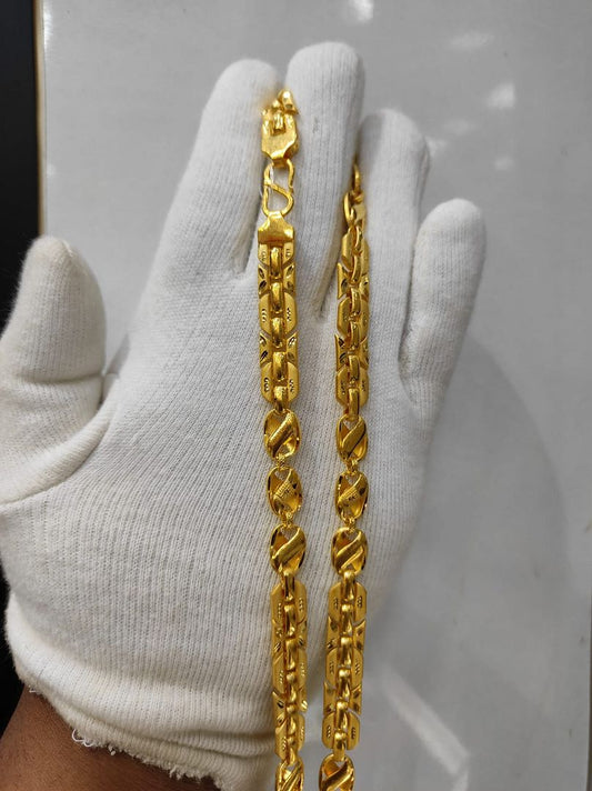 21 Size 200 Milligram Gold Forming Chains By Chokerset CHAIN7710