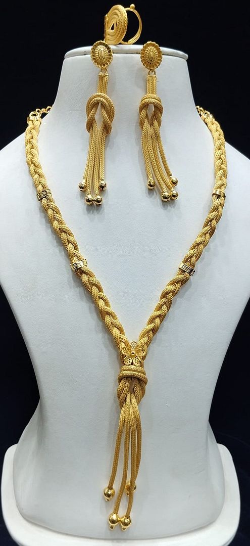 Gold Forming Jewellery Sets By Chokerset CSGF3547