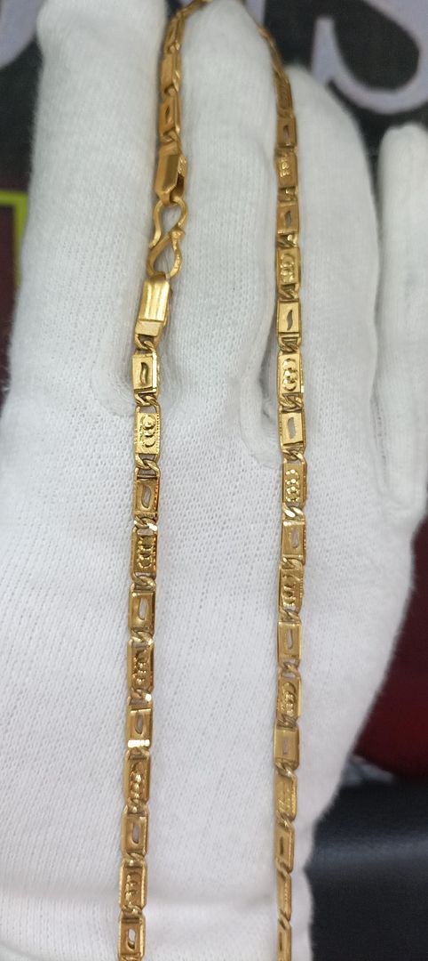 20 Size 100 Mg. Gold Forming Chain By Chokerset CHAIN9174