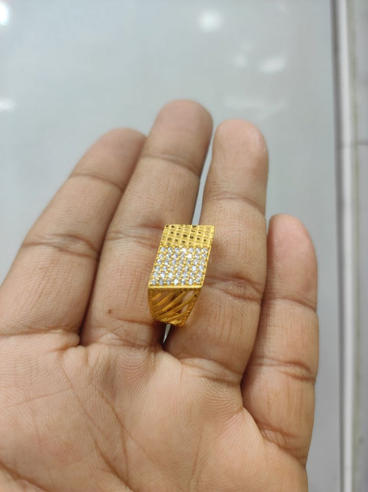 50 Milligram Gold Forming Ring By Chokerset WAF844