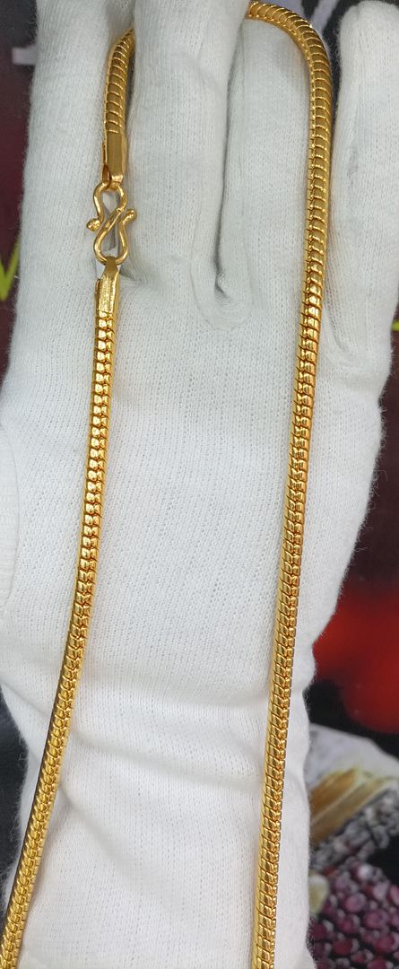 24 Size 300 Mg. Gold Forming Chain By Chokerset CHAIN9121