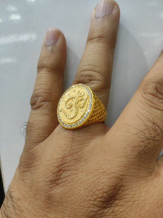 50 Milligram Gold Forming Ring By Chokerset WAF823