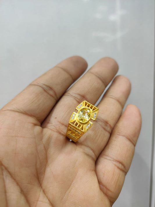 50 Milligram Gold Forming Ring By Chokerset WAF829