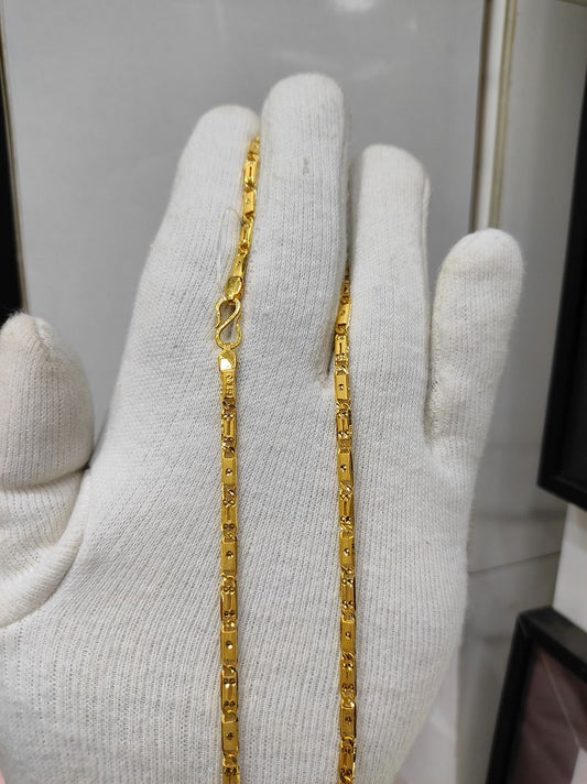 20 Size 200 Milligram Gold Forming Chains By Chokerset CHAIN7702