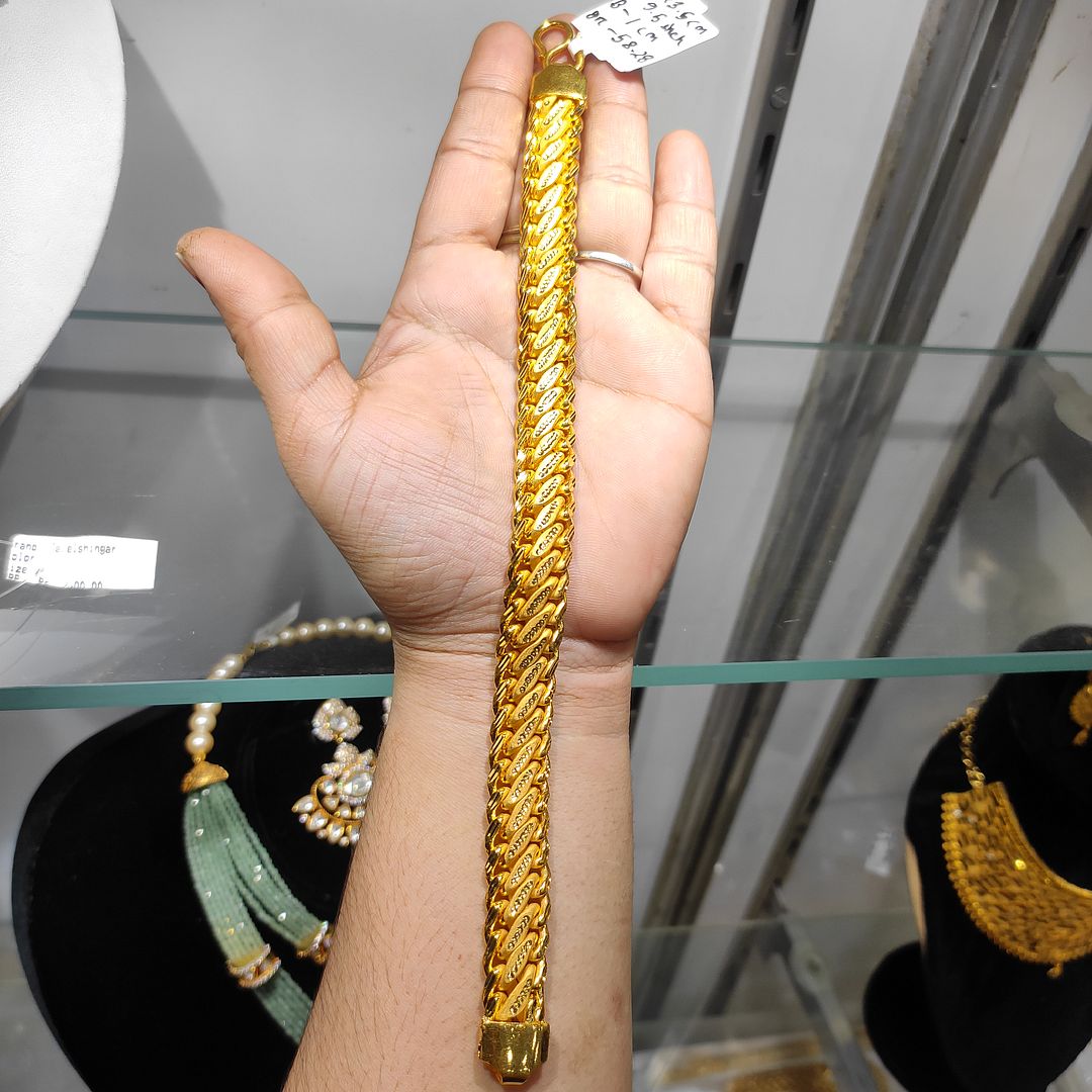 200 Milligram Gold Forming Bracelet By Chokerset WAB614