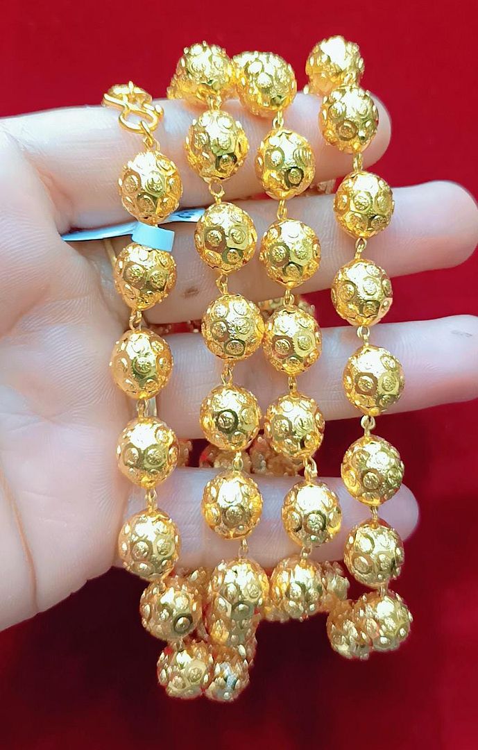 36 Size 50 Mg.1 Gram 24 kt Gold Forming Concept Chains By Chokerset  CSCHAIN1126
