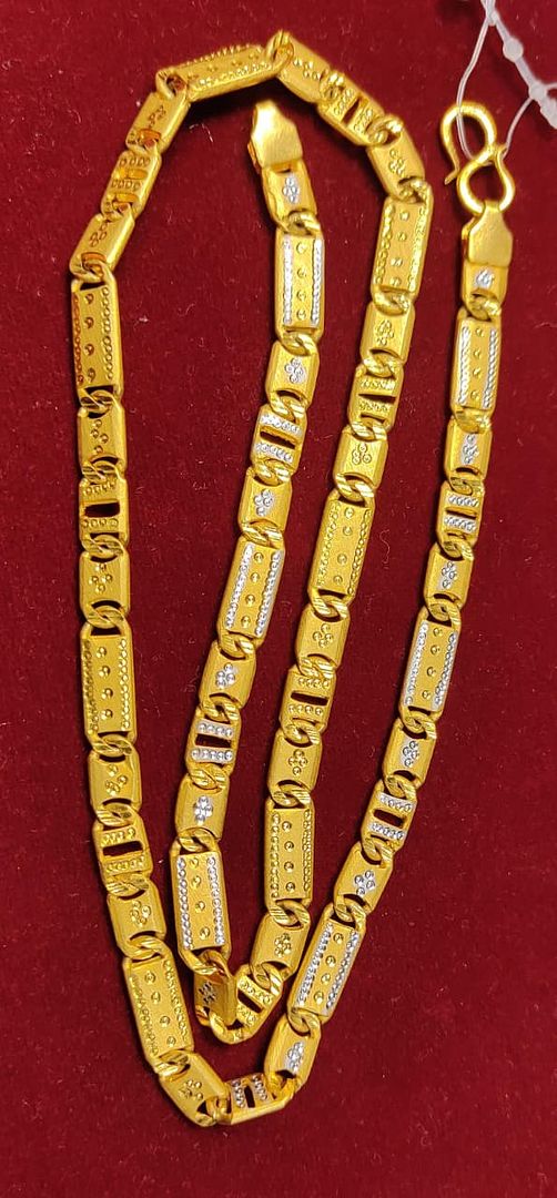 20 Size 200 Mg.1 Gram 24 kt Gold Forming Concept Chains By Chokerset  CSCHAIN1091