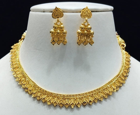 Gold Forming Jewellery Sets By Chokerset CSGF3554