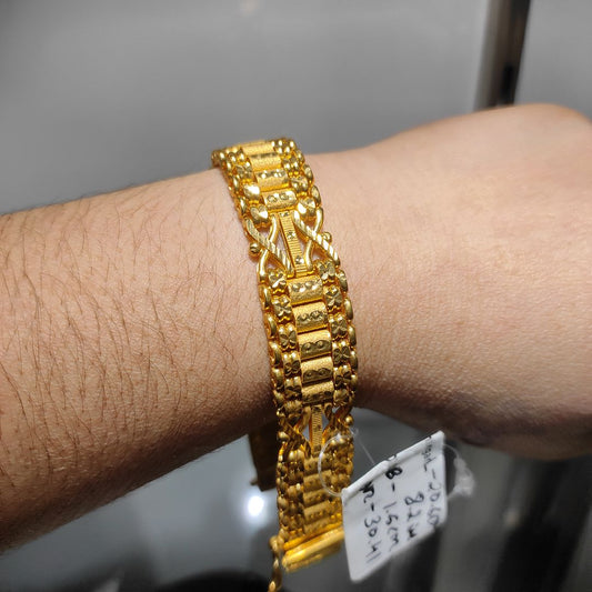 200 Milligram Gold Forming Bracelet By Chokerset WAB619