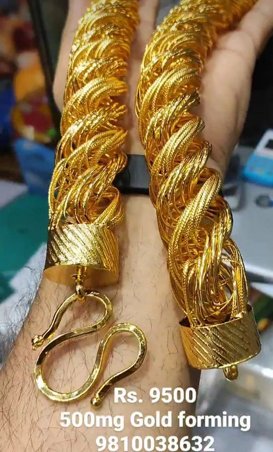 Gold Forming 500 Mg 28 Inch 20 mm 200 Gram Big Chain By Chokerset CHWA0045