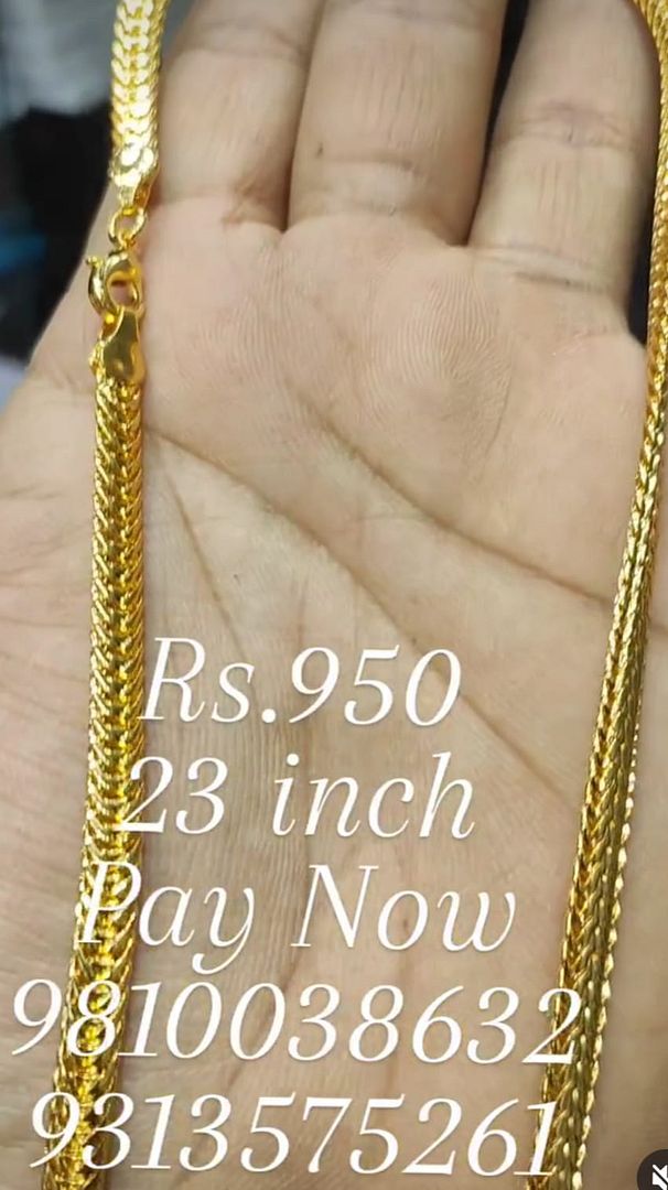 Gold Forming 25 Mg 23 Inch 7 mm 25 Gram Flat Chain By Chokerset CHWA0125