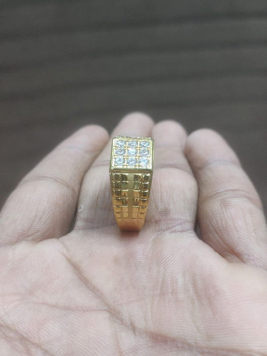Ring Size 26 By Chokerset In Gold Forming GFGR6606