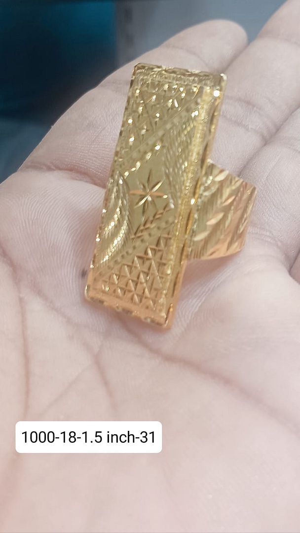 Ring Size 31 By Chokerset In Gold Forming GFGR6595