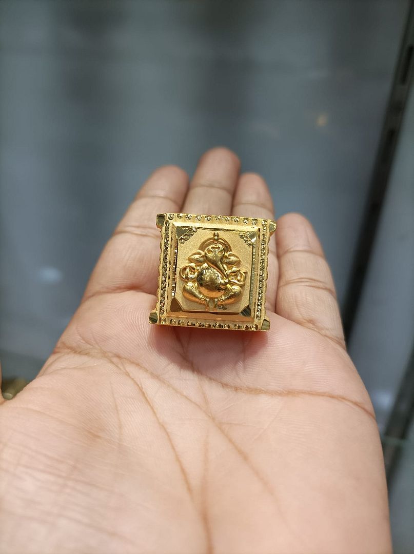 Ring Size 19 By Chokerset In Gold Forming GFGR6716