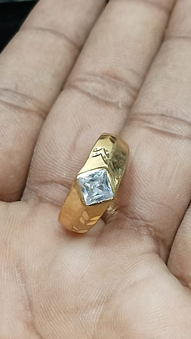Ring Size 21 By Chokerset In Gold Forming GFGR6774