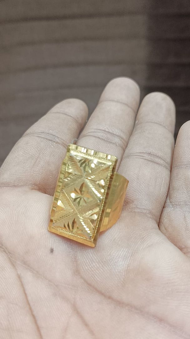 Ring Size 21 By Chokerset In Gold Forming GFGR6757