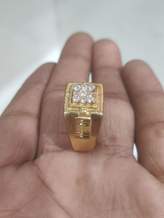 Ring Size 23 By Chokerset In Gold Forming GFGR6503