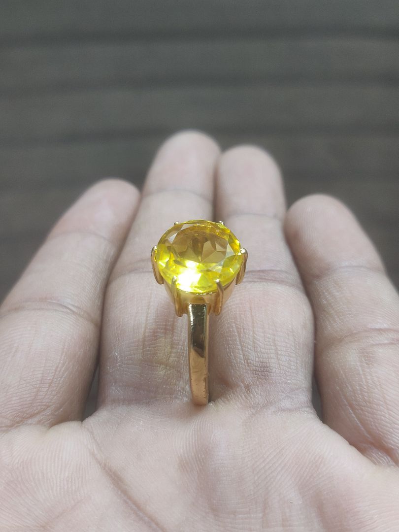 Ring Size 24 By Chokerset In Gold Forming GFGR6878