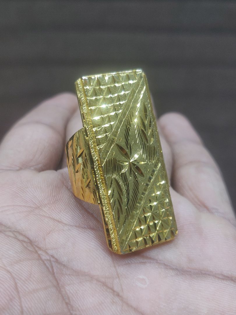 Ring Size 25 By Chokerset In Gold Forming GFGR6904