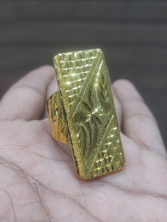 Ring Size 25 By Chokerset In Gold Forming GFGR6904