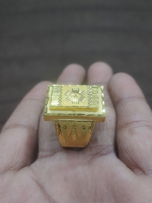 Ring Size 25 By Chokerset In Gold Forming GFGR6907