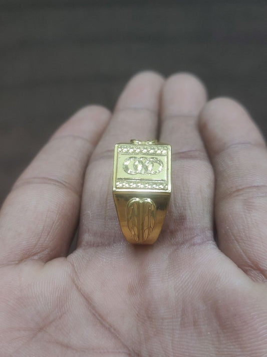Ring Size 25 By Chokerset In Gold Forming GFGR6918
