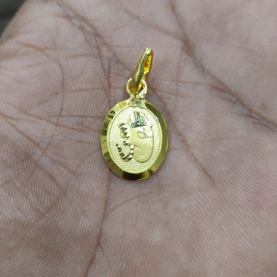 GOLD FORMING PENDANT BY CHOKERSET P7654445