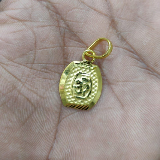 GOLD FORMING PENDANT BY CHOKERSET P7654438