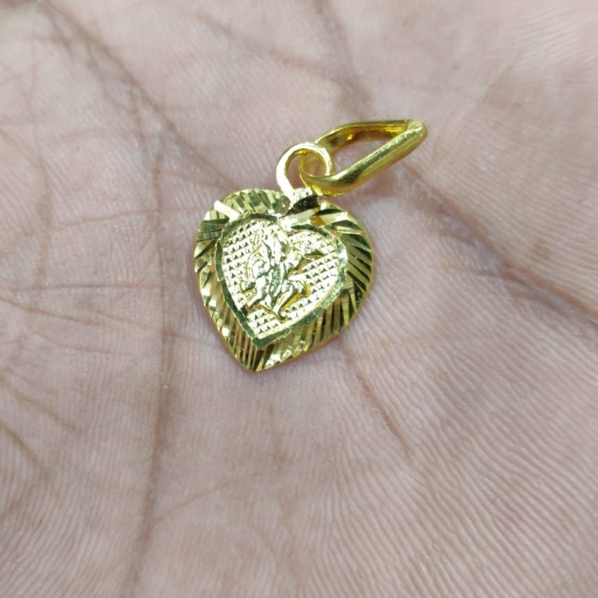 GOLD FORMING PENDANT BY CHOKERSET P7654437