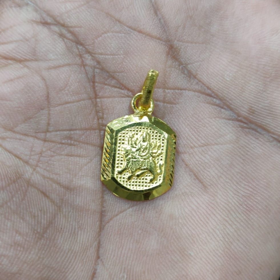 GOLD FORMING PENDANT BY CHOKERSET P7654444