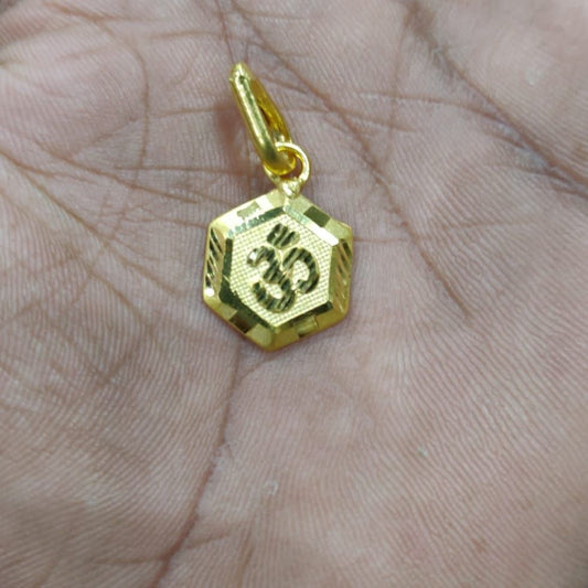 GOLD FORMING PENDANT BY CHOKERSET P7654436