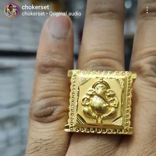 Gold Forming Ring By Chokerset GFGR5004